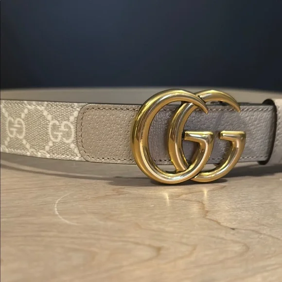 Beige oatmeal Gucci belt Gucci Belts In Beige M.Whit/Oatmeal - 33% Off | Editorialist main image 2